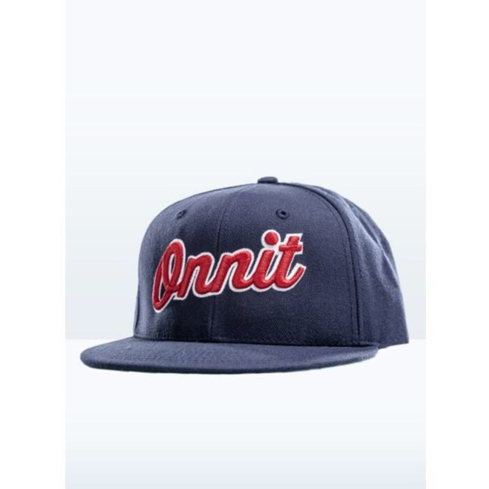 Onnit Navy/Red SnapBack Cap